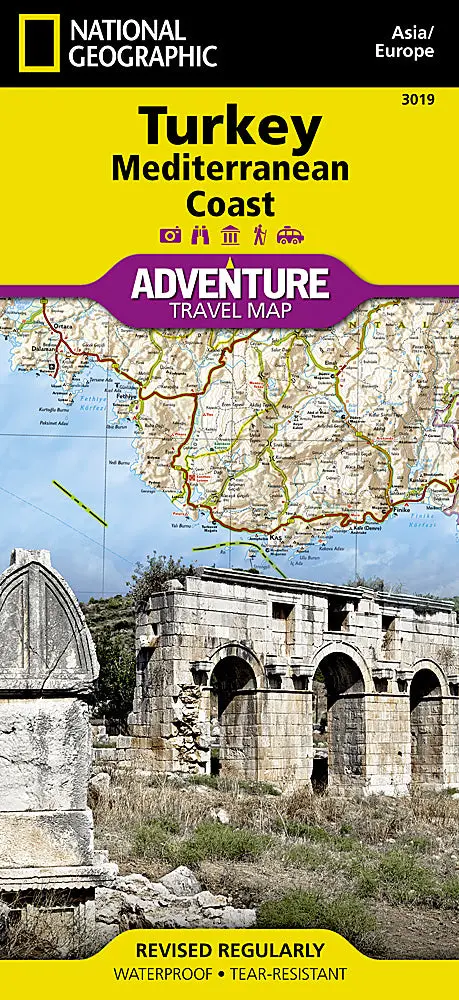 Turkey’s Mediterranean Coast Journey Map