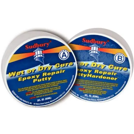 Two-Part Epoxy Repair Putty with Hardener