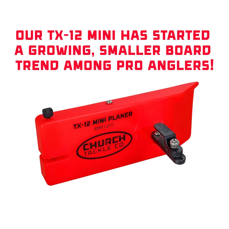 TX-12 Mini Inline Planer Board for Trolling – Models #30500 & #30510