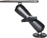 Universal Ball Mount with 6.25″ x 2″ Adjustable Plate