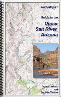 Upper Salt River Navigational River Map for Paddlers & Anglers