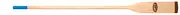 Varnished Wooden Oar with Ergonomic Grip