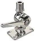 Versatile Adjustable Antenna Bracket for Pole or Rail Mounting