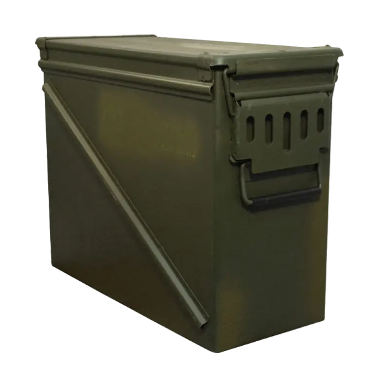 Vintage Military 20mm Rocket Propellant Storage Box