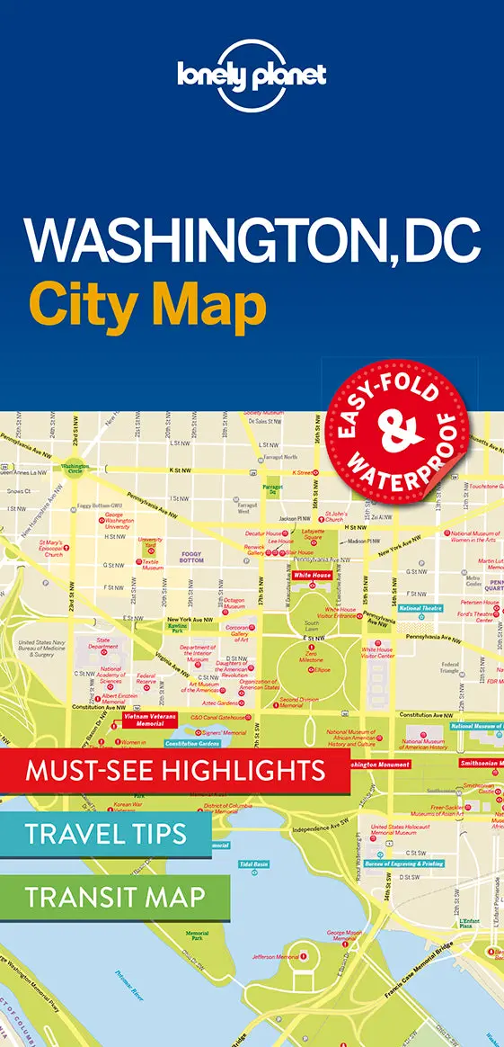 Washington, DC City Map – Lonely Planet