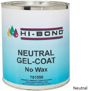 Wax-Free Polyester Gel Coat – High-Gloss Marine Finish
