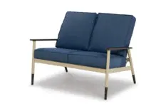 Welles Two-Seat Cushioned Loveseat – Telescope Outdoor Living