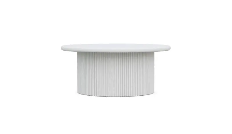 White Palma 40-Inch Coffee Table – Azurro Living
