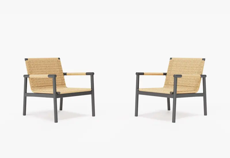 Wicker + Aluminum Flex Conversation Set | Outer Coordinated Outdoor Grouping