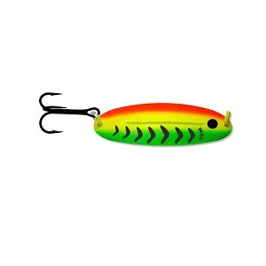 Williams Large Wabler Spoon – 3.25-Inch, 3/4-Ounce Firetiger Treble Hook