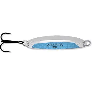 Williams Wabler Spoon Lure – Electric Blue Finish