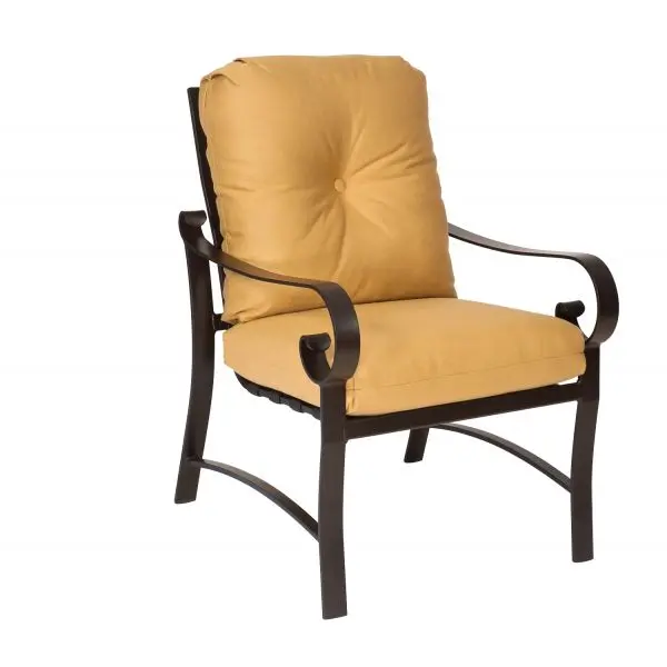 Woodard Belden Cushioned Dining Armchair
