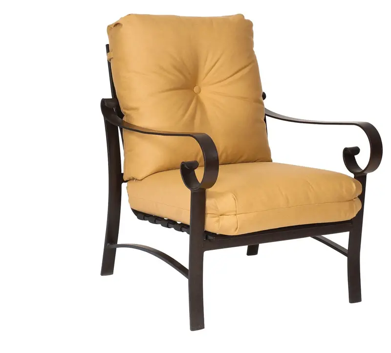 Woodard Belden Cushioned Stationary Lounge Chair