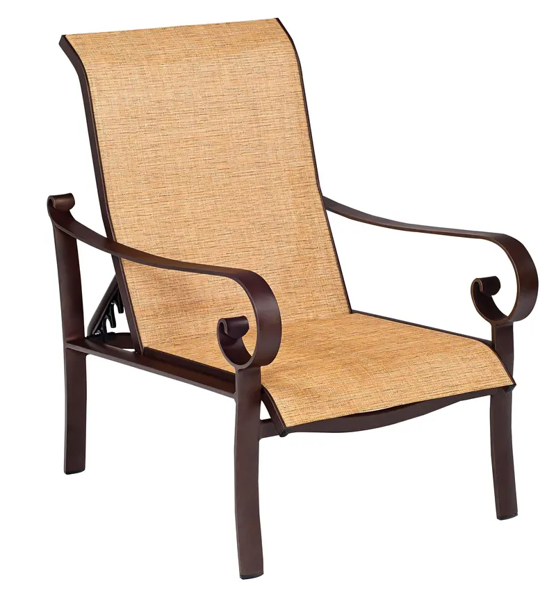 Woodard Belden Sling Adjustable Lounge Chair