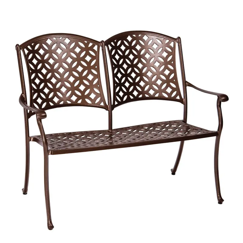 Woodard Casa Bench – Sleek Outdoor Seating Solution