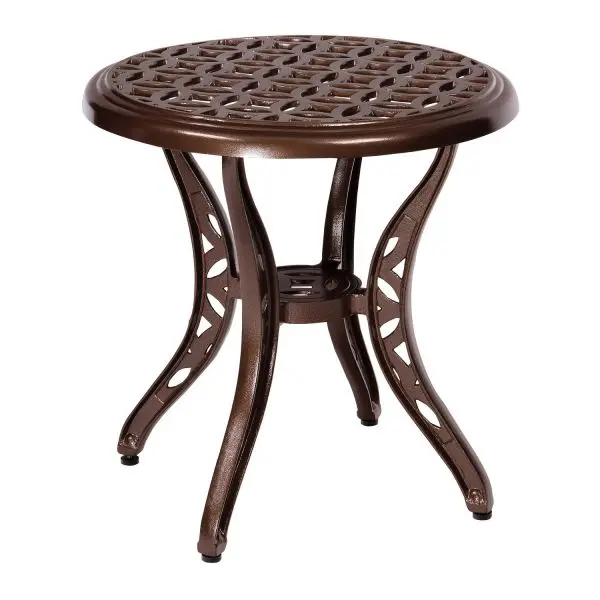 Woodard Casa End Table – Compact Side Accent