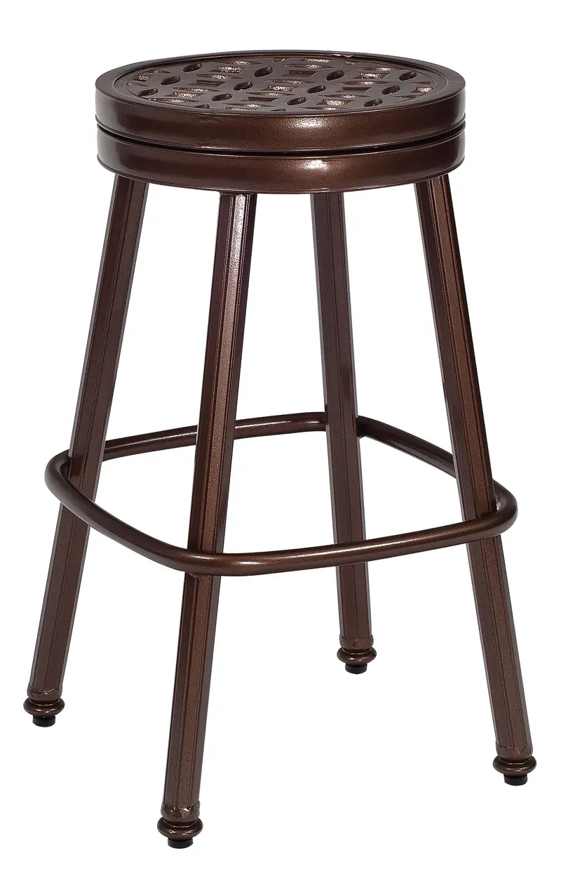 Woodard Casa Swivel Bar Stool – Round Profile
