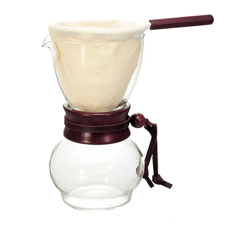 Woodneck Drip Pot 01 – Pour-Over Brew Kit with Cloth Filter