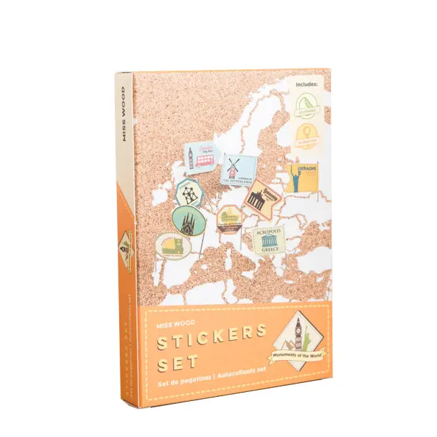 World Landmarks Sticker Collection