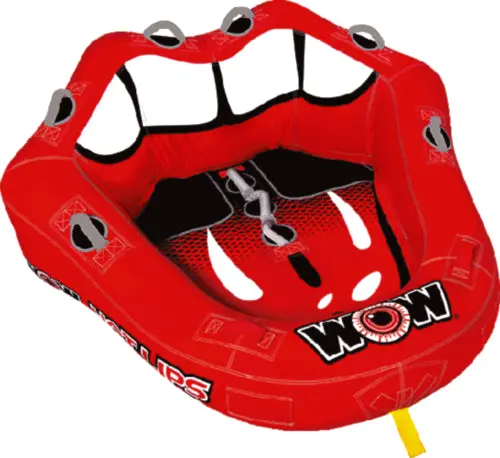 WOW Hot Lips Cockpit-Style Inflatable Towable