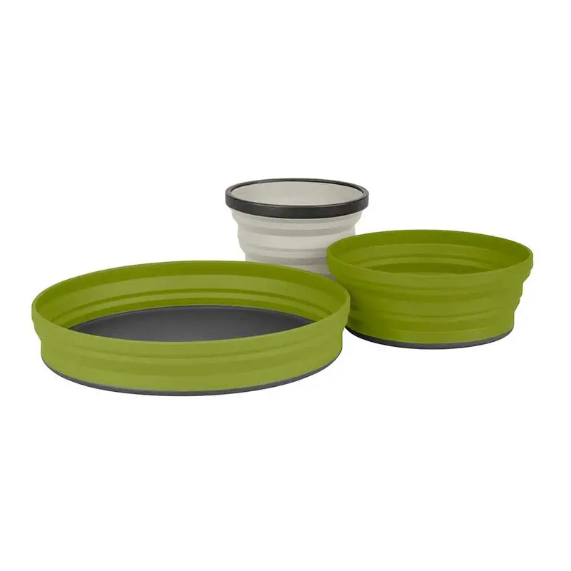 X-Set 3 Collapsible Travel Cookware Set