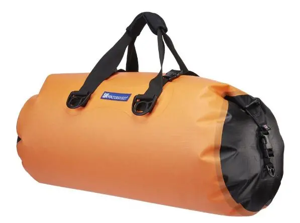 Yukon Orange Waterproof Duffel Bag – Safety-Focused & Fully Submersible