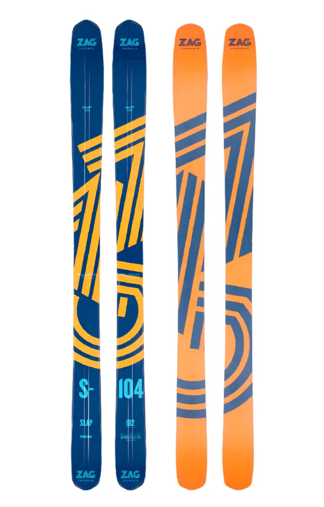 Zag Slap 104 Skis – 2025 Powder-Focused Rocker-Camber-Rocker Design