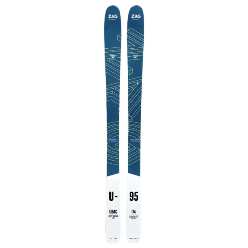 Zag UBAC 95 Unisex Skis – 2025 End-of-Season Sale