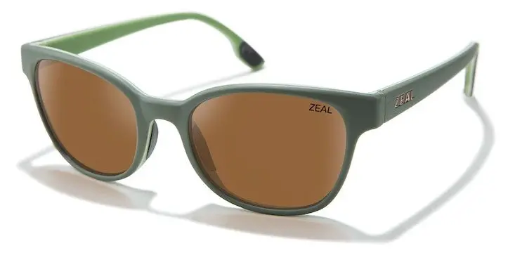 Zeal Avon Unisex Polarized Sunglasses with Bio-Acetate Frames