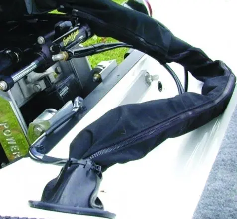 Zippered Rigging Sleeve for Organized Cable Management